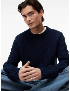 TJM REGULAR CABLE SWEATER