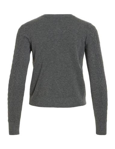 VIKERRY CABLE KNIT CARDIGAN