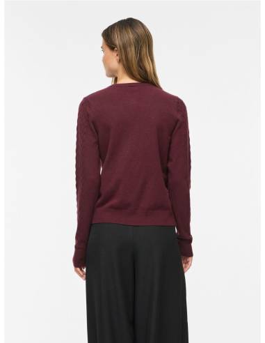 VIKERRY CABLE KNIT CARDIGAN