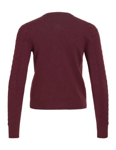 VIKERRY CABLE KNIT CARDIGAN