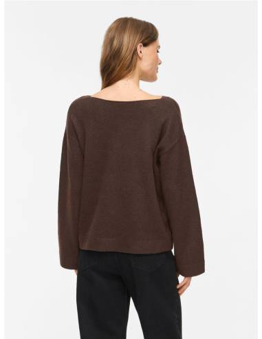 VILIGA V-NECK REV LACE KNIT