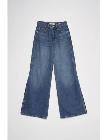 JEANS WIDE LEG ABERTURAS