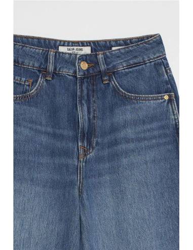 JEANS WIDE LEG ABERTURAS