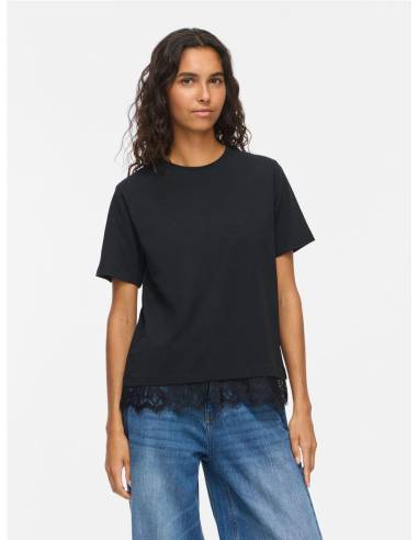 VINORA S/S LACE T-SHIRT