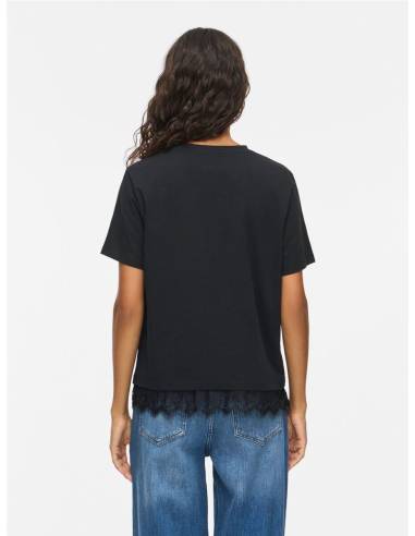 VINORA S/S LACE T-SHIRT