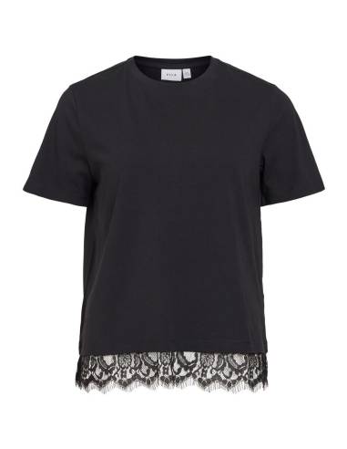 VINORA S/S LACE T-SHIRT