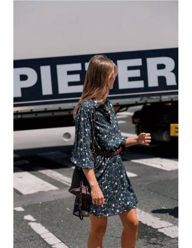 VESTIDO CAMISERO ESTAMP FLORAL