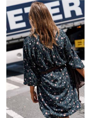 VESTIDO CAMISERO ESTAMP FLORAL