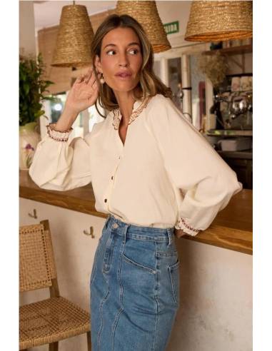 Camisa Bordado Alana