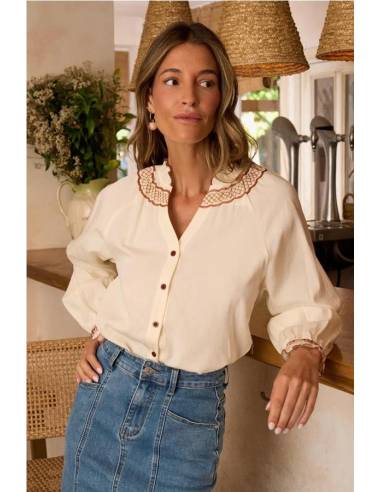 Camisa Bordado Alana