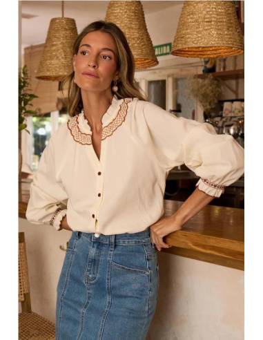 Camisa Bordado Alana