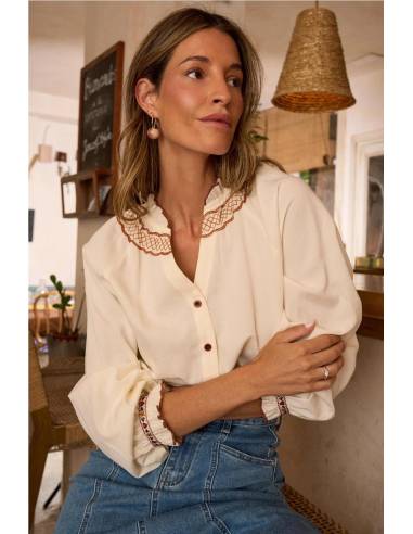 Camisa Bordado Alana