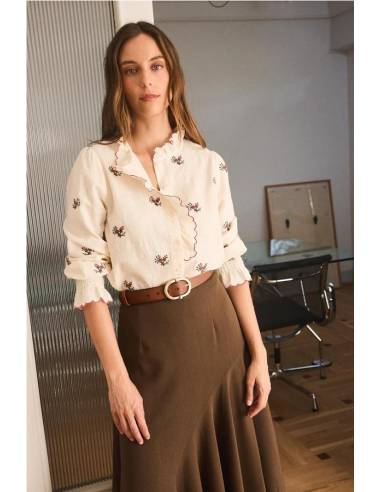 Camisa Flores Halo