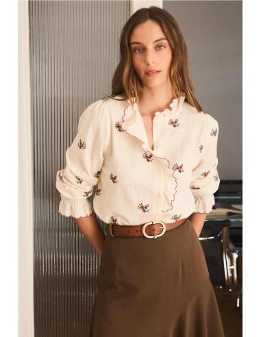 Camisa Flores Halo