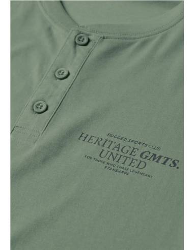 camiseta m/l cuello botones