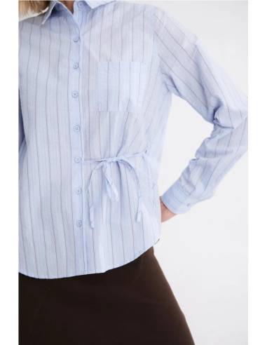 CAMISA RAYAS Y BOLSILLO