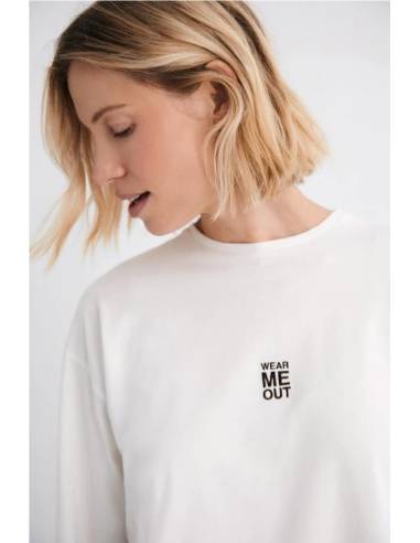 CAMISETA OVERSIZE BORDADO