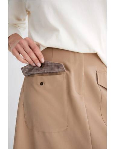 FALDA MIDI C/ CINTURON