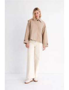GABARDINA CORTA CAPUCHA 2
