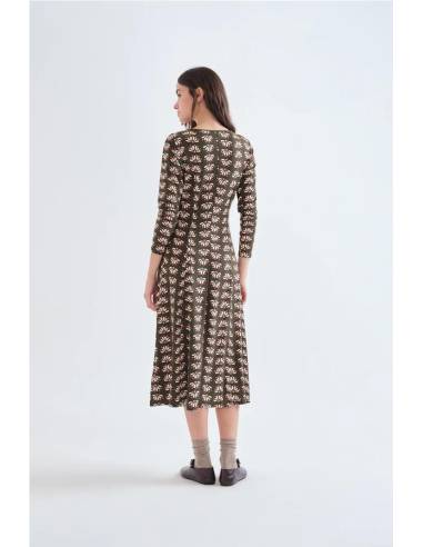 VESTIDO  MIDI FLOR