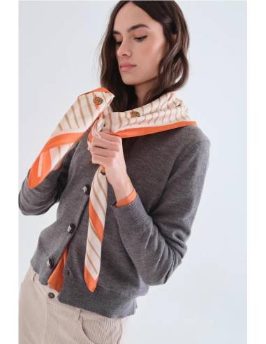 CHAQUETA PUNTO BOTON FANTASIA