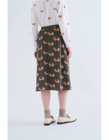 FALDA MIDI PERROS