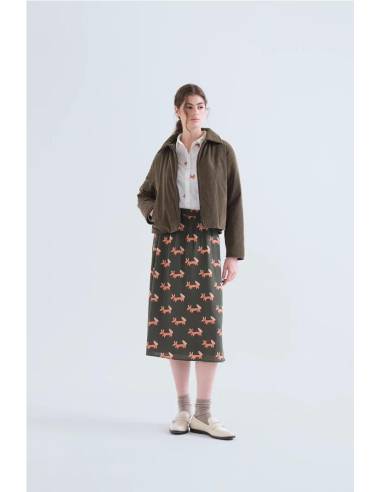 FALDA MIDI PERROS