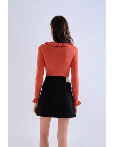 JERSEY VOLANTE CUELLO Y MANGA