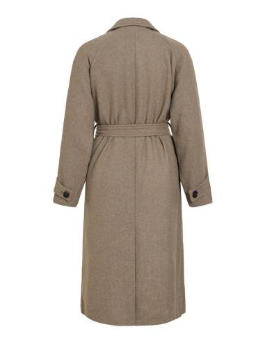 VIWOLLIE BUTTON LONG COAT
