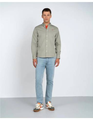 CAMISA GARMENT DYE TWILL