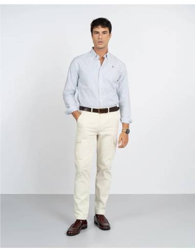 CAMISA RAYAS HAMPTON