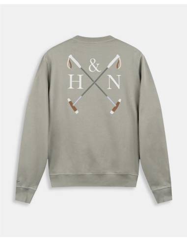 SUDADERA CREW-NECK MONOGRAM