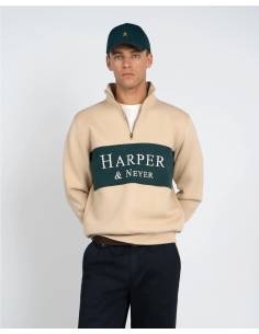 SUDADERA HALF ZIPPER MARYLAND