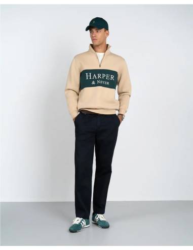 SUDADERA HALF ZIPPER MARYLAND