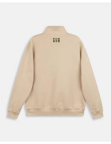 SUDADERA HALF BOTTONED
