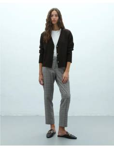 PANTALON SLIM CUADROS