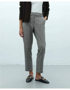 PANTALON SLIM CUADROS 2