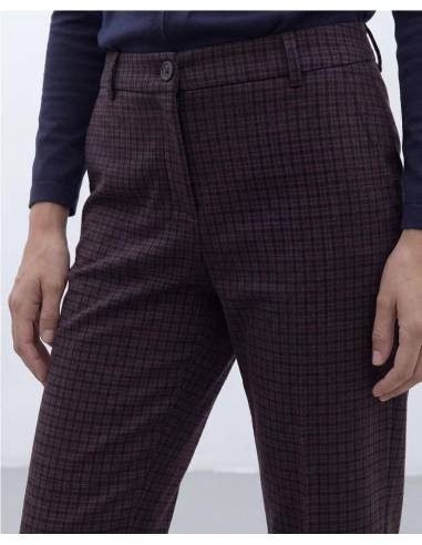 PANTALON BARREL CUADRITOS