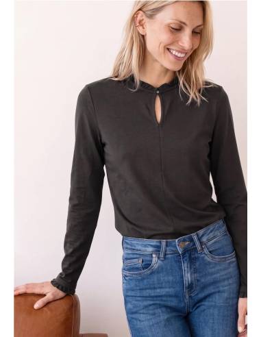 CAMISETA M/L CUELLO ALTO