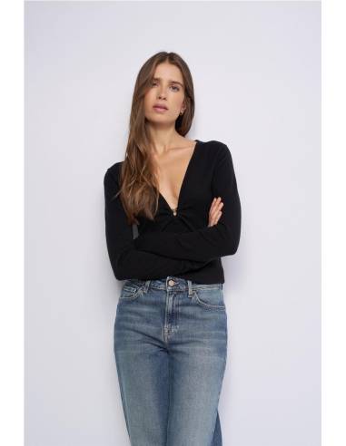 CAMISETA M/L DETALLE FRUNCE