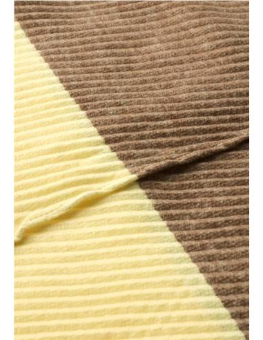 foulard bicolor