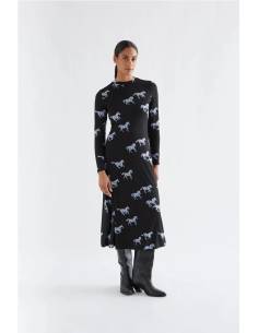 vestido midi caballos 2