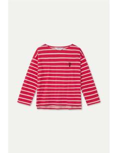 camiseta m/l rayas