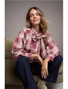 Blusa Cuadros Eloise 2