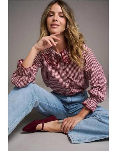 Blusa Cuadros Aurelia
