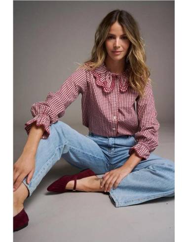Blusa Cuadros Aurelia