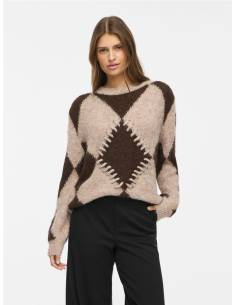 VITORA O-NECK JACQUARD KNIT