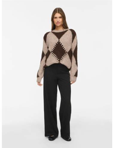 VITORA O-NECK JACQUARD KNIT