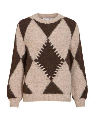 VITORA O-NECK JACQUARD KNIT
