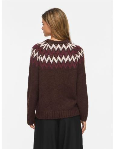 VITONI O-NECK JACQUARD